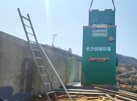 200噸一體化凈水設(shè)備投入使用；